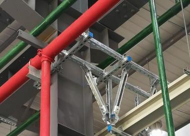 漠河该抗震支架的整体式支吊架结构协调性好